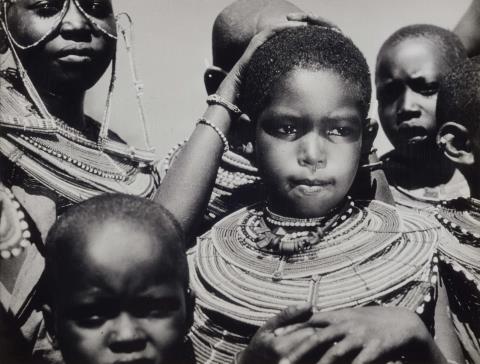 Leni Riefenstahl - Untitled (from the series: Massai)