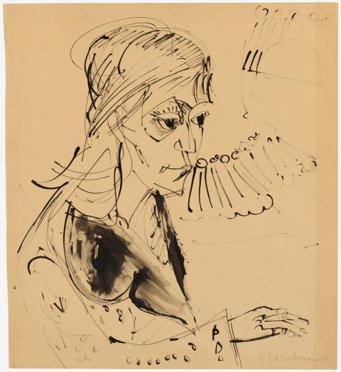 Ernst Ludwig Kirchner - Frauenbildnis (Erna Schilling)