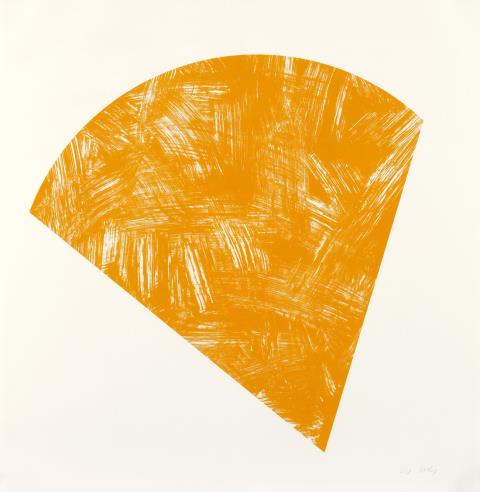 Ellsworth Kelly - Untitled (Orange State I)
