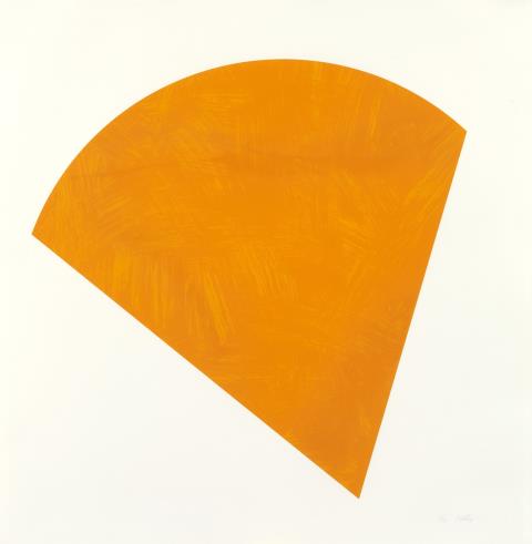 Ellsworth Kelly - Untitled (Orange state II)
