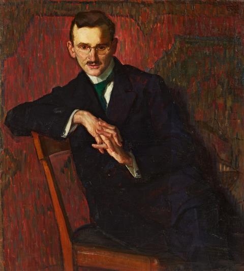 Hans Carp - Portrait of a Young Man