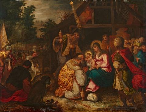  South German School - The Adoration of the Magi