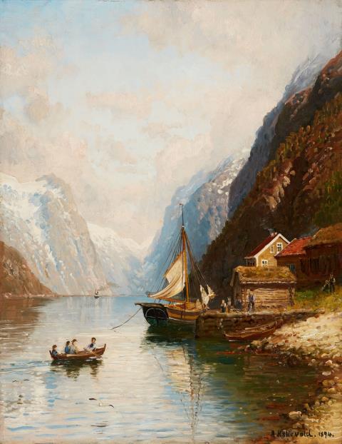 Anders Monsen Askevold - Überfahrt im Fjord