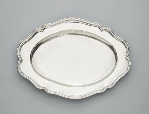 Friedrich Wilhelm von Bestenbostell - A Celle silver platter
