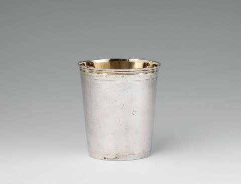 A Magdeburg silver beaker