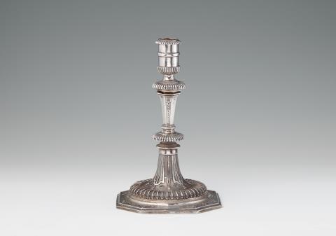 Henricus Koppers - A Cologne Régence silver candlestick