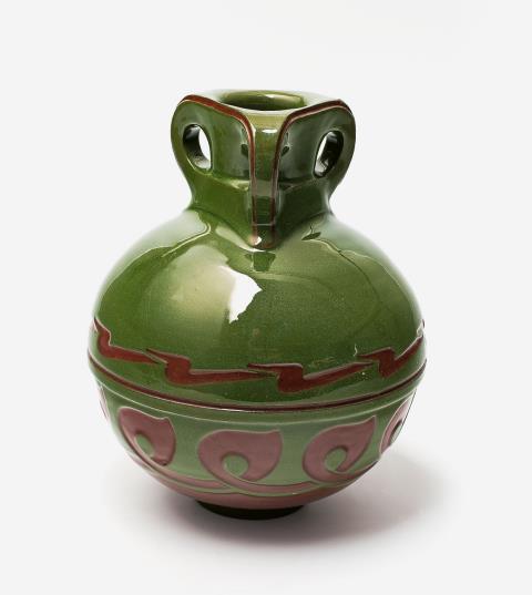  Steinzeugfabrik und Kunsttöpferei Reinhold Hanke - Three-handled stoneware vase designed by Henry van de Velde