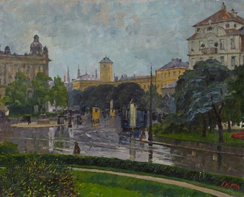 Charles Vetter - The Stachus in Munich