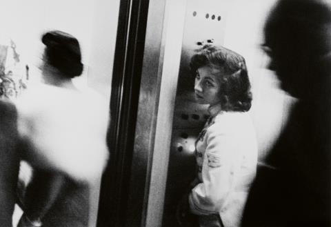Robert Frank - Elevator - Miami Beach (from the series: The Americans)