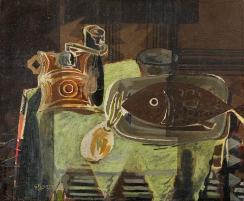 Georges Braque - Le moulin à café