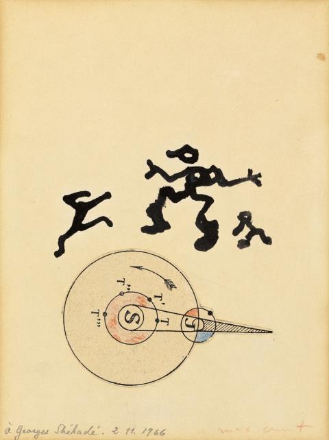 Max Ernst - Zu: John Russell, Max Ernst. Life and Work, New York 1967