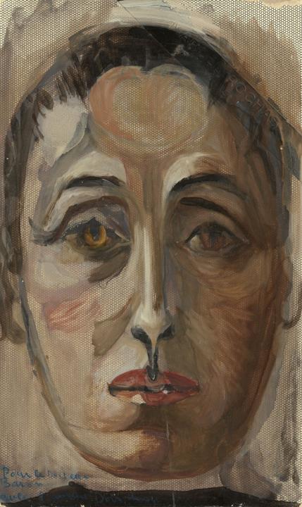 Dora Maar - Autoportrait. Verso: Nature Morte au pichet