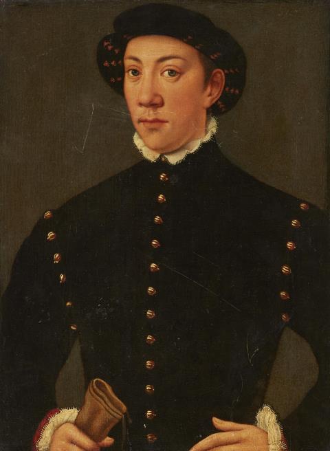  Bruges School - Portrait of a Young Man