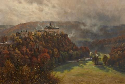 Carl Wilhelm Christian Malchin - The Castle Schwarzburg in Thuringia