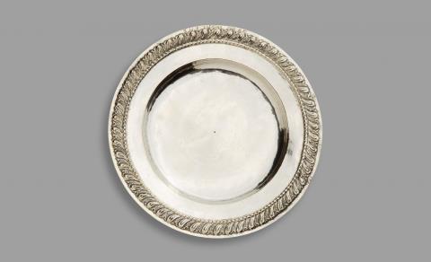 Heinrich Grotendiek - A Hanau silver plate