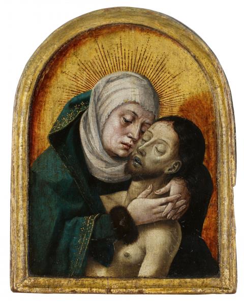 Niederländischer Meister um 1440/1450 - Pietà