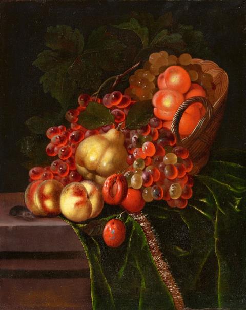 Ernst Stuven - Still Life with Fruit and a Mouse