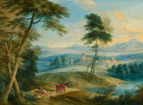  German or French artist - Two Landscapes