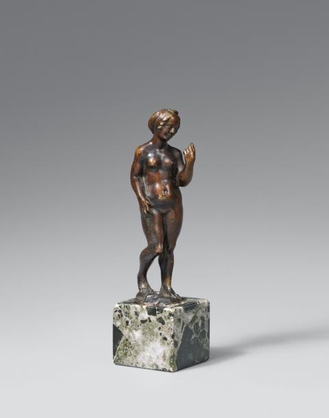 South German 1st half 17th century - A South German bronze figure of Eve (?), 1st half 17th century