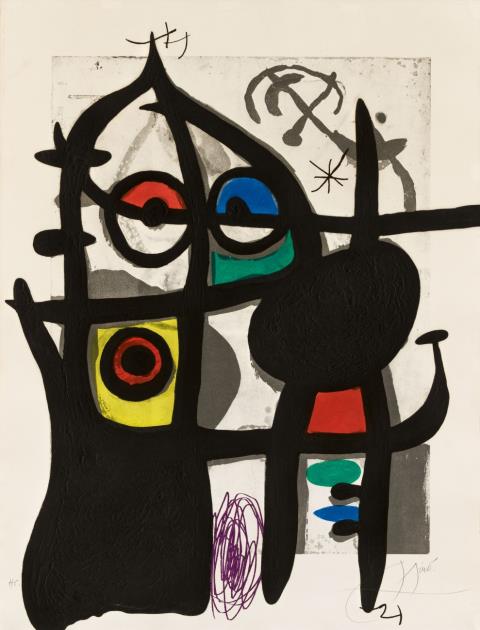 Joan Miró - La Captive