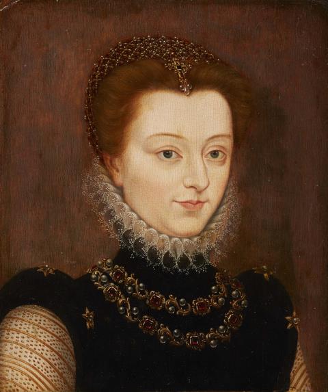 Flämischer Meister des 16. Jahrhunderts - Bildnis einer jungen Frau