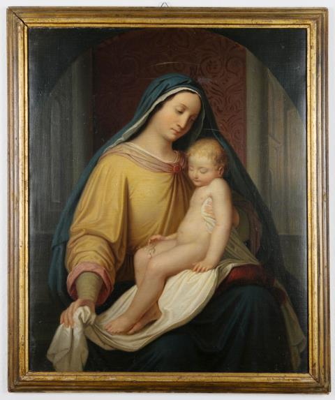 Julius Zimmermann - Muttergottes mit dem Christuskind