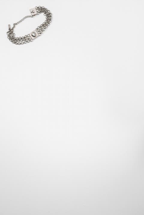Falko Marx - A platinum and diamond bracelet