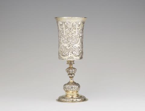 Franz Doth - A silver gilt Nuremberg Renaissance goblet
