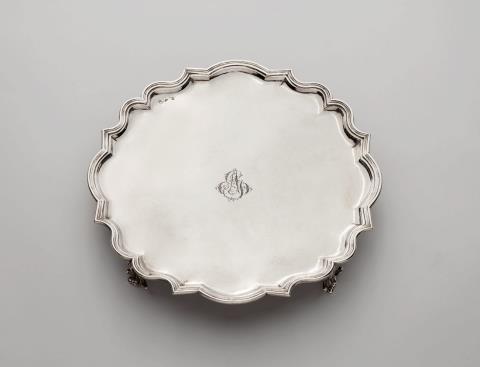 Johann Theodor Cremer - An Aachen silver présentoir