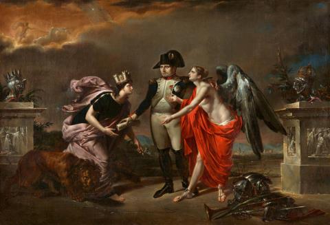 Italienischer Meister um 1806 - Napoleon als Sieger von Austerlitz