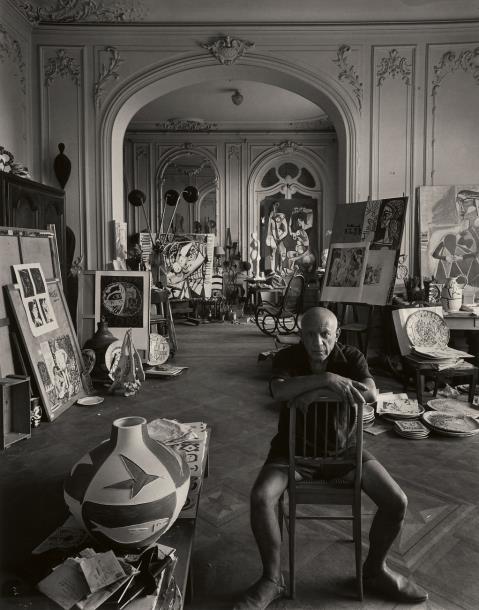 Arnold Newman - Pablo Picasso, La Californie, Cannes