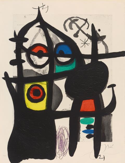 Joan Miró - La Captive