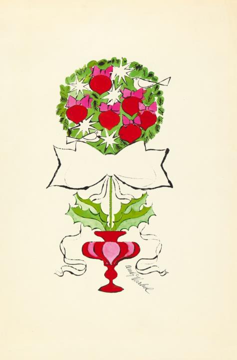 Andy Warhol - Christmas Topiary