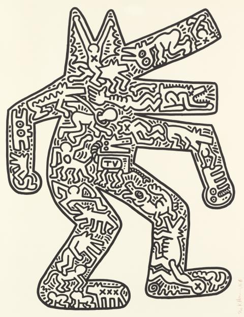 Keith Haring - DOG