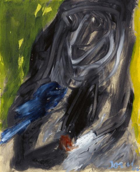 Asger Jorn - The blue bird