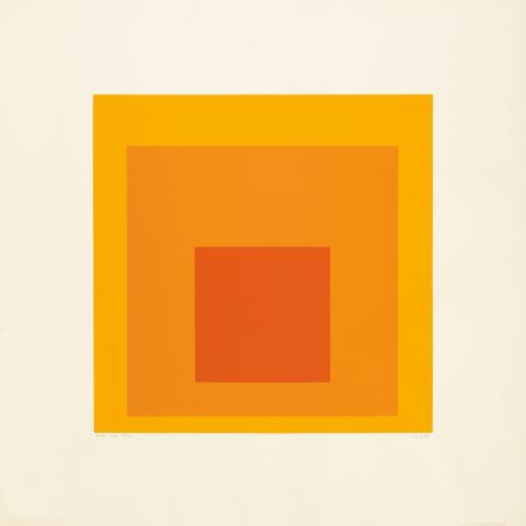 Josef Albers - EK IE (from: Homage to the Square)