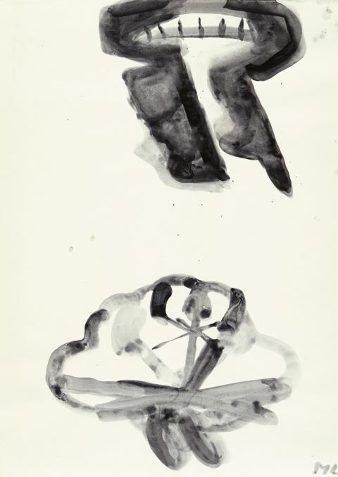 Maria Lassnig - Oben u. Unten