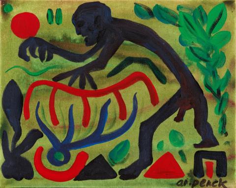 A.R. Penck - Untitled