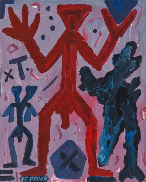 A.R. Penck - Untitled