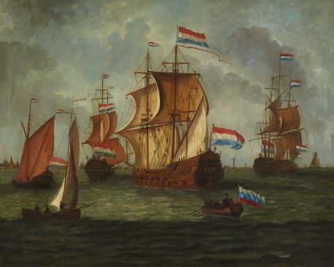  Holländischer Künstler - Marine