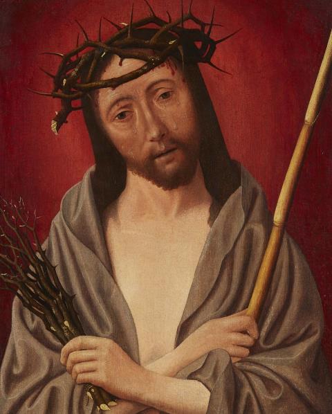 Jan Mostaert - Christ as the Man of Sorrows