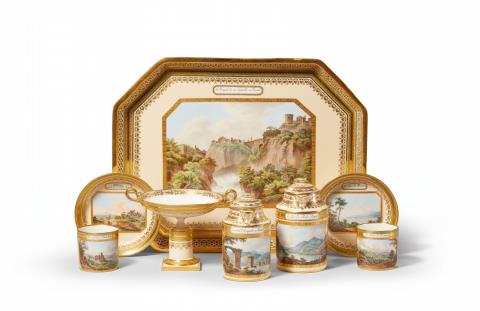 A Vienna porcelain déjeuner with views of Italy