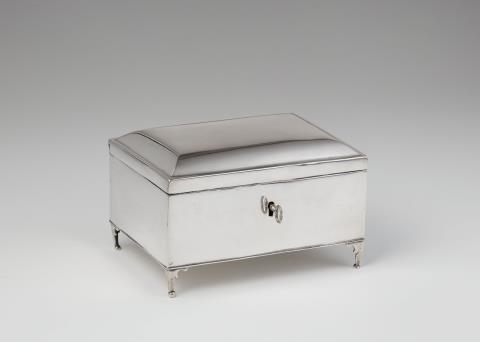 Carl Friederich Hübener - A Berlin silver sugar box