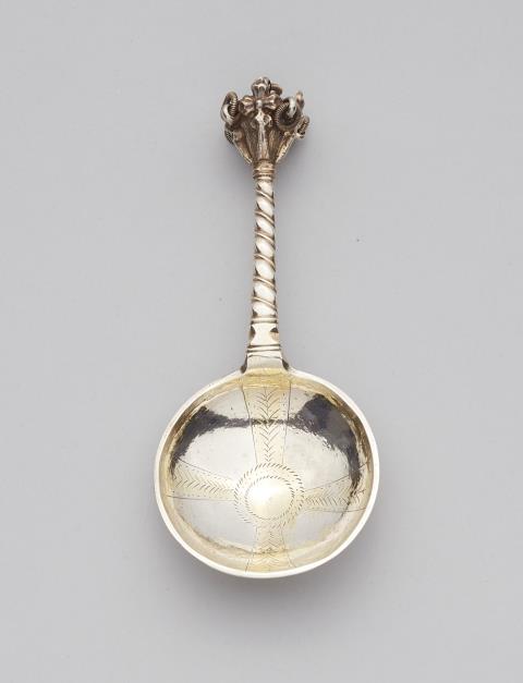Hans Stadius - A Swedish parcel gilt silver spoon