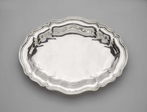 Andreas Friedrich Stemmler - An Augsburg Baroque silver basin