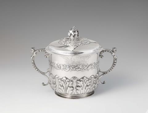 John Ruslen - A Charles II silver loving cup