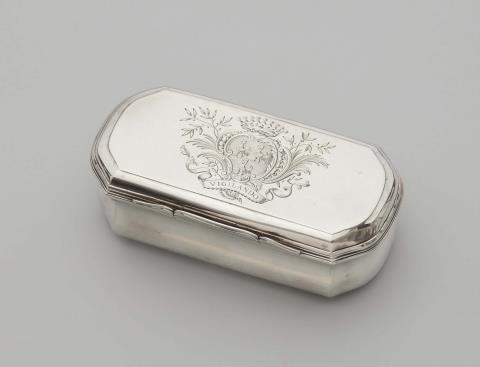 Ferdinandus Beumer - An Amsterdam silver snuff box
