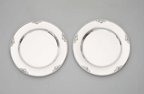Johan Rohde - Two Georg Jensen silver dishes No. 642