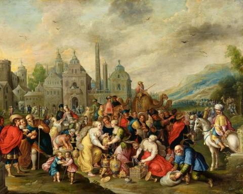 Cornelis de Baellieur the Elder - Jacob's Return to Canaan