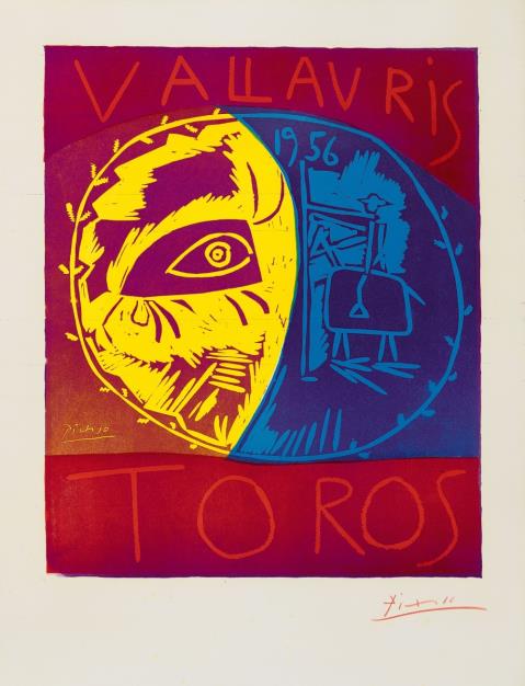 Pablo Picasso - Vallauris 1956 Toros